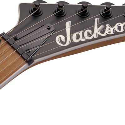 Jackson JS Series Dinky Arch Top JS24 DKAM, Caramelized Maple board, Black Stain image 7