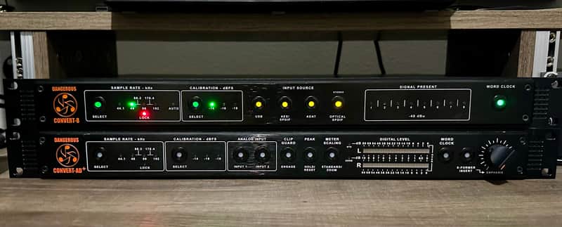 Dangerous Music CONVERT-8 8-Channel D/A Converter 2010s - Black image 1