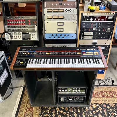 Roland Juno 60 1980’s original vintage analog synth MIJ Japan polysynth image 2