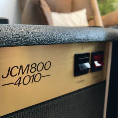 Marshall JCM 800 Lead Series Model 4010 50-Watt Master Volume 1x12 Combo 1980s - Black image 7