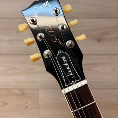Gibson Les Paul Standard 50s Figured Top Electric Guitar - Blueberry Burst image 5