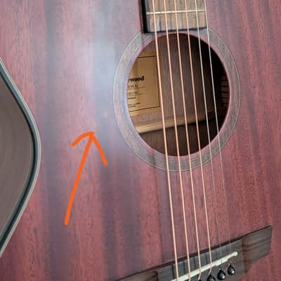 Orangewood Oliver Mahogany (Used) Acoustic Guitar image 7