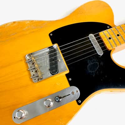 Fender Telecaster 53 Heavy Relic Paul Waller Masterbuilt 2024 Custom Shop Butterscotch Blonde image 9