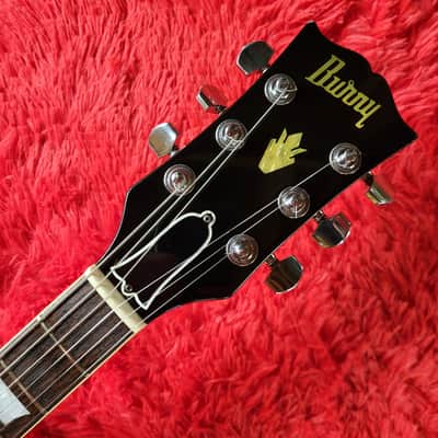 Super Rare Burny SG-75 AY Angus Young from AC/DC Artist Model - SG Standard - 1983 - Black - Made in Japan by Kasuga (Navigator & Heerby) MIJ image 9