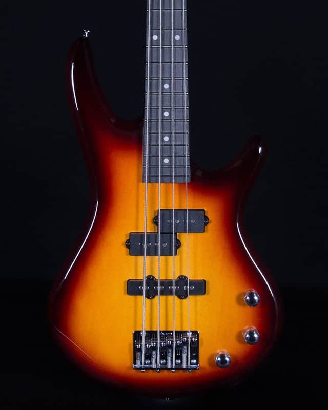 Ibanez GSRM20 Mikro 4-String Bass, Brown Sunburst image 1