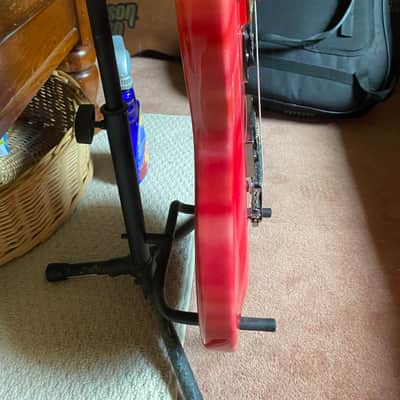 Rare Washburn Custom 'Custom' Shop Factory Gloss Finish/ Red & Pink Hues image 7