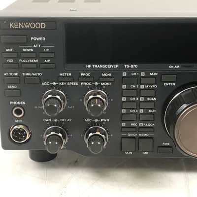 Kenwood TS-870S and MC-43S HF Transceiver image 3