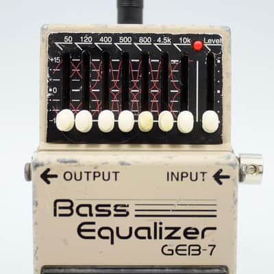 Boss GEB-7 Bass Equalizer Bass Guitar Effect Pedal image 3