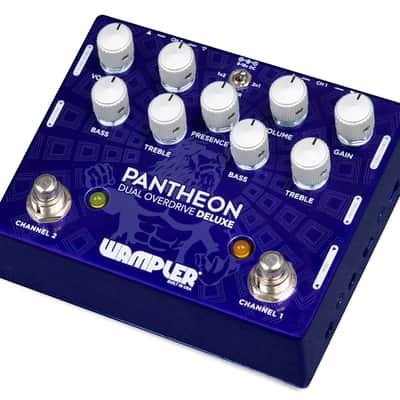 New Wampler Dual Pantheon Deluxe Dual Overdrive Guitar Effects Pedal image 3