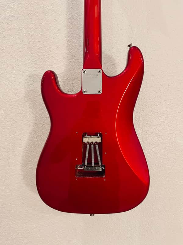 Fernandes FST-80 The Function Strat HSS MIJ Japan 1984 - Candy Red