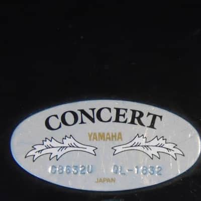 Yamaha Bass Drum 32 X 16 Black image 5