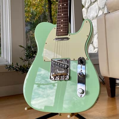 Fender Limited Edition American Professional Telecaster with Rosewood Neck 2017 - 2018 - Surf Green image 8