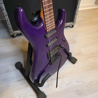ESP The Mirage Custom Strat HSS Purple Ash MIJ Japan RARE Pre-Fender Deluxe image 16