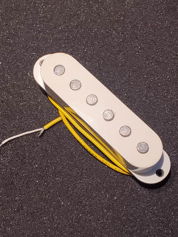 (#P45) Strat Pickup. 11" Lead Wire, 6.54K image 1