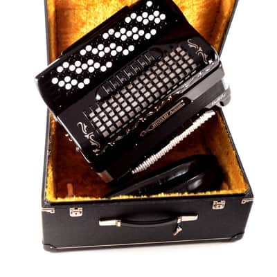 TOP Quality Chromatic Button Accordion Bugari Armando Super Cassotto Extra Banger Exclusive-120 bass image 1