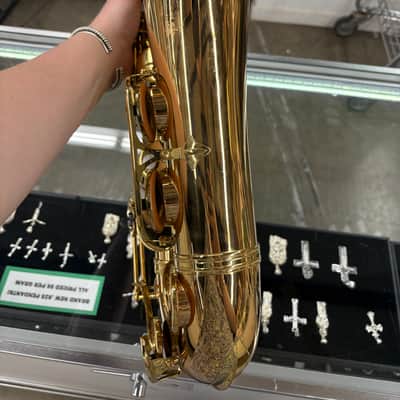 Hollywood Winds H-603L Tenor Saxophone Gold Finish w/ Case & Accessories image 8