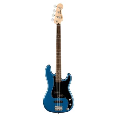 Squier Affinity Series Precision Bass PJ - Laurel Fingerboard, Black Pickguard, Lake Placid Blue image 2