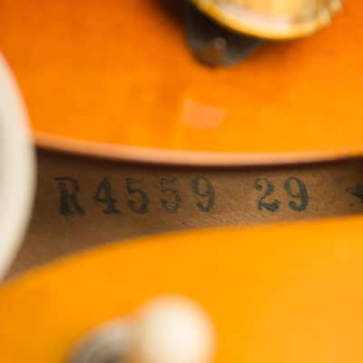 Gibson ES-330TD Thinline Hollow Body Electric Guitar (1960), ser. #R4559-29, original brown hard shell case. image 12