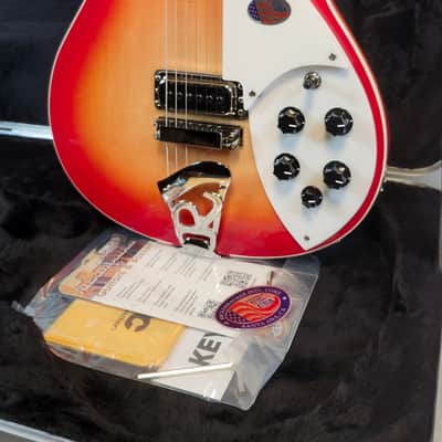 Rickenbacker 620 Fire Glo, Stereo, Gotoh Tuners, Rosewood FB, w/HSC 2026 image 4