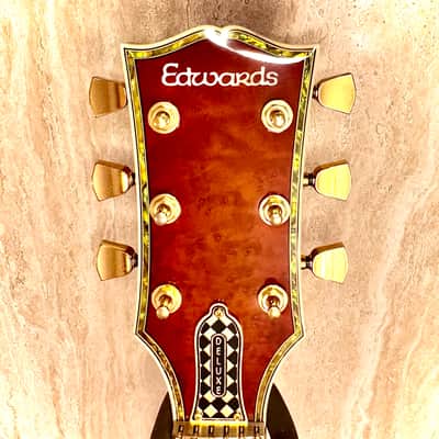 ESP Edwards Les Paul Ultima - Burl Maple/Abalone image 2