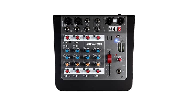 Allen & Heath ZED-6 Compact 6-Input Mixer image 1