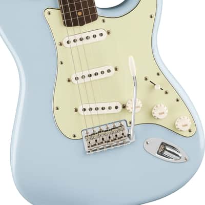 Fender Vintera II Road Worn '60s Stratocaster, Rosewood Fingerboard, Sonic Blue image 2