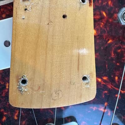 Fender Jazzmaster from 1966 in sunburst finish with original case image 9