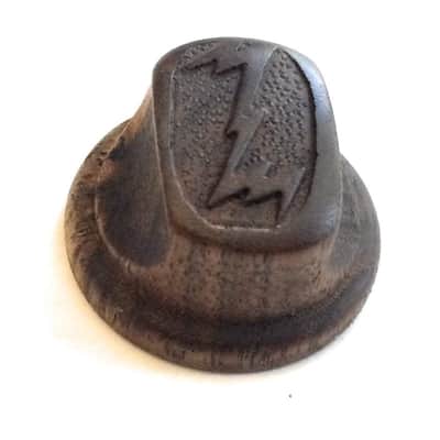 Zenith Motor Drive Tuning Pinch Solid Wood Reproduction Radio Knob - New - Zenith Motor Drive Tuning Pinch Solid Wood Reproduction Radio Knob image 3