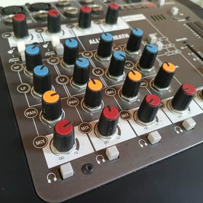 Allen & Heath ZEDi-8 Compact 8-Input Hybrid Mixer/USB Interface 2015 - Present - Black image 1