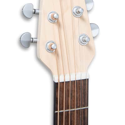 Ovation Applause Acoustic Guitar Jump Slope Shoulder Dreadnought, Peach (AAS-69-O) image 6