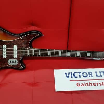 Schecter Hellcat VI 6 string Bass Guitar Sunburst image 1