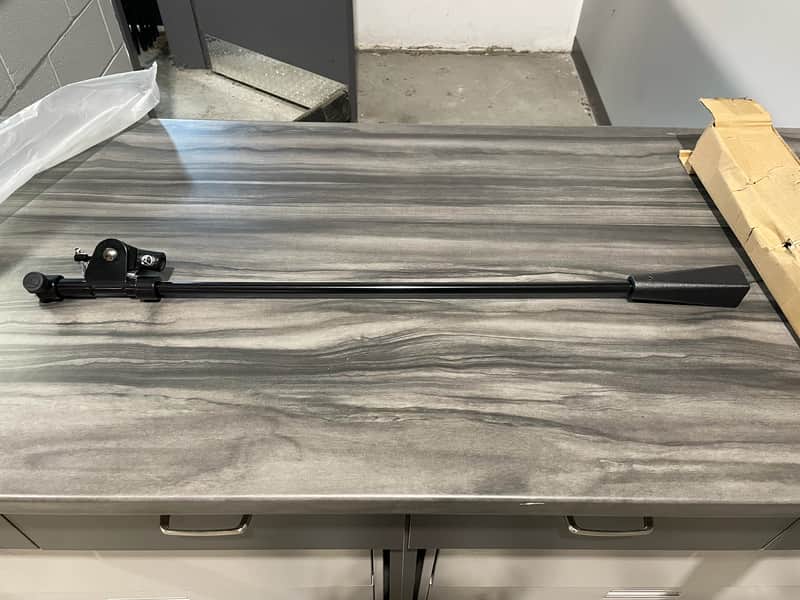 Atlas Sound PB15EB Fixed Length Boom Ebony 2 lb Counterweight 2020s - Ebony image 1