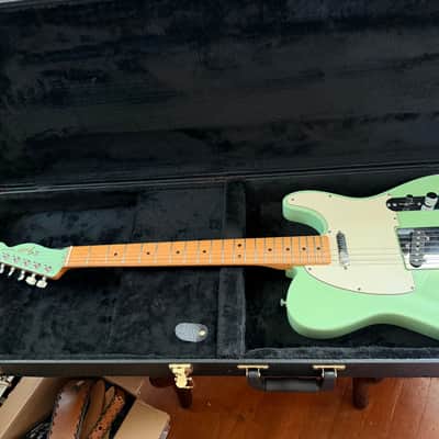 Fender Telecaster special edition guitar matching headstock 2009 - Sea foam green image 20