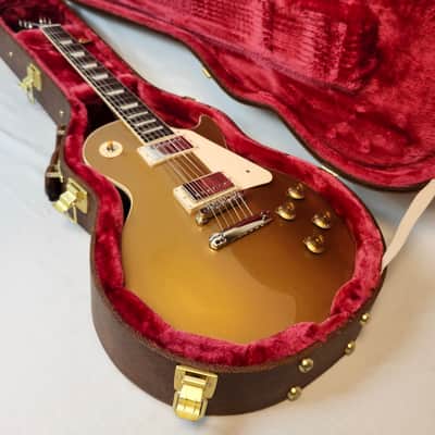 Gibson Les Paul Standard 50s, Goldtop, w/HSC image 2