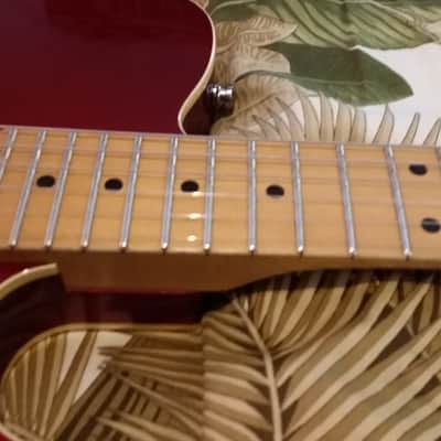 Kramer Rare Vintage Classic III ( Fender ) Telecaster - Floyd Rose! 1987 Candy Apple Red image 5