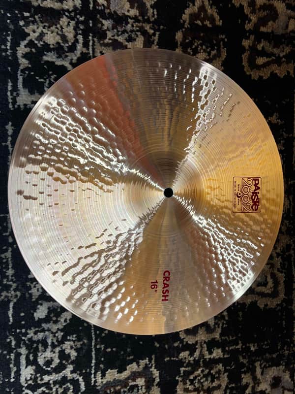 Mint Paiste 16" 2002 Crash - Traditional image 1