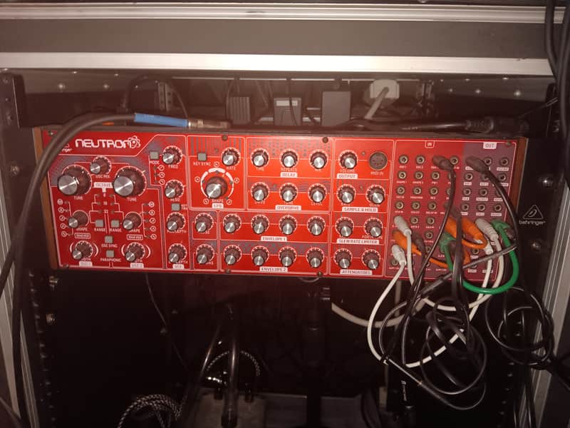 Behringer Neutron Paraphonic Analog and Semi-Modular Synthesizer 2018 - Present - Red image 1