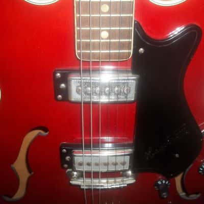 Beautiful Vintage Hagstrom Viking, made in Sweden in 1967, very rare image 9