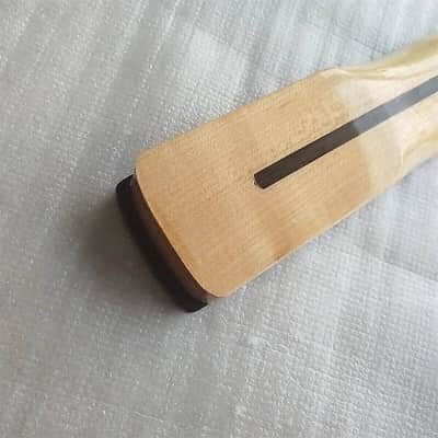 Scalloped Rosewood Fingerboard Guitar Stratocaster Strat Style Reversed Headstock Maple Neck image 4