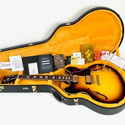 Gibson ES-335 Reissue 1964 Custom Shop 2025 Vintage Sunburst VOS image 18
