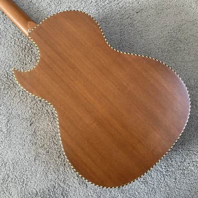 Natural 10 String Acoustic Electric Guitar, Spruce Top, Mahogany Body, Rosewood Fingerboard image 15