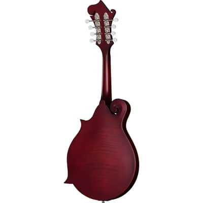 Epiphone F-5 Studio 8-String Mandolin - Wine Red Satin image 3