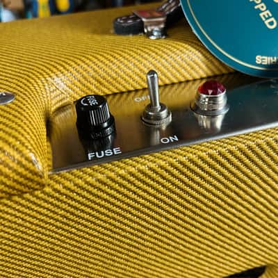 General Vintage Tone  Tweed amp Princenton type 5f2a NOS charged Hand made Tube amplifier 6 watts cl image 9