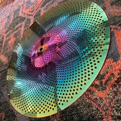 Aisen 16” Low Volume Crash Cymbal - Multi Color image 3