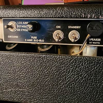 Fender 1966 Vibrolux Reverb Amp All Original Jensens, Transformers, Vintage Tubes - Black Face image 17