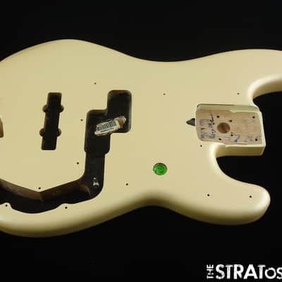 Fender Duff McKagan Deluxe Precision BASS BODY, P Bass Guitar Part White Pearl image 1