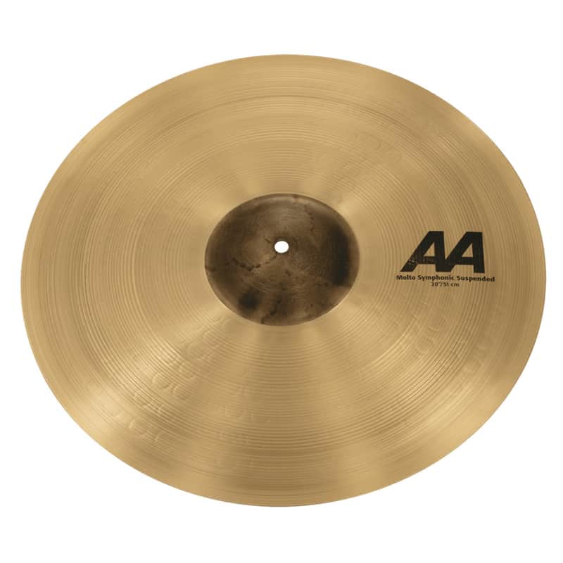 SABIAN 20" AA Molto Symphonic Cymbal Suspended image 1