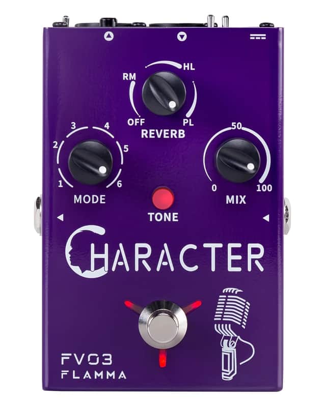 Flamma FV03 Character Vocal Effects Pedal (Price includes the import duty for US buyer) image 1