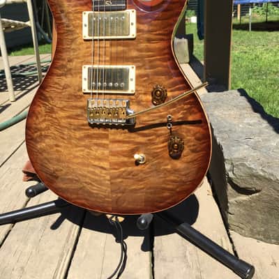 PRS Custom 24 2009 Artist Grade "Killer Quilt" Almond Burst image 1