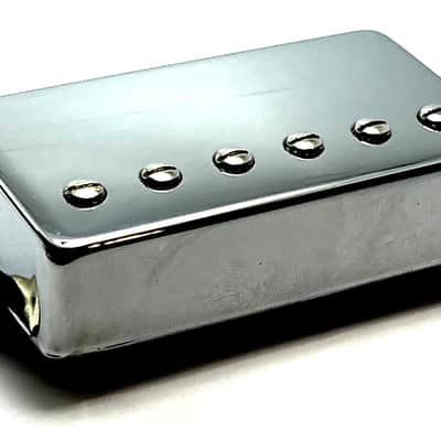 Dragonfire Covered A5 Bucker Bridge Position Dedicated Pickup, AlNiCo Bridge Humbucker ~ Cov. Chrome image 3